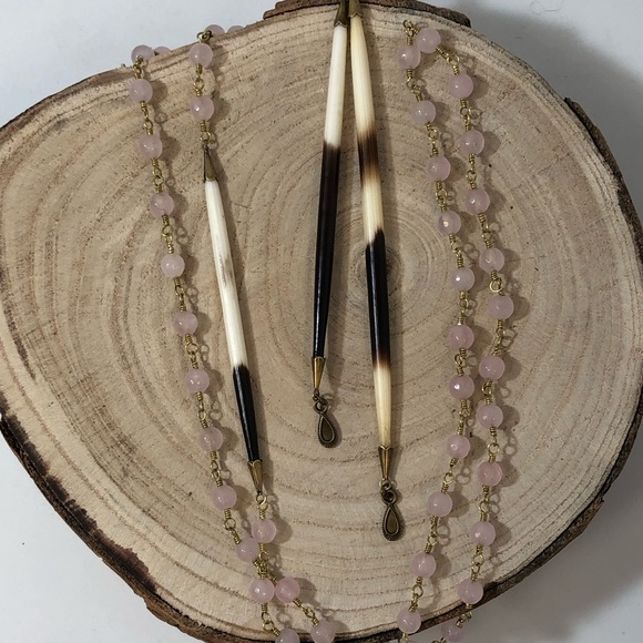 Porcupine Dangle Necklace - Picture 1 of 5